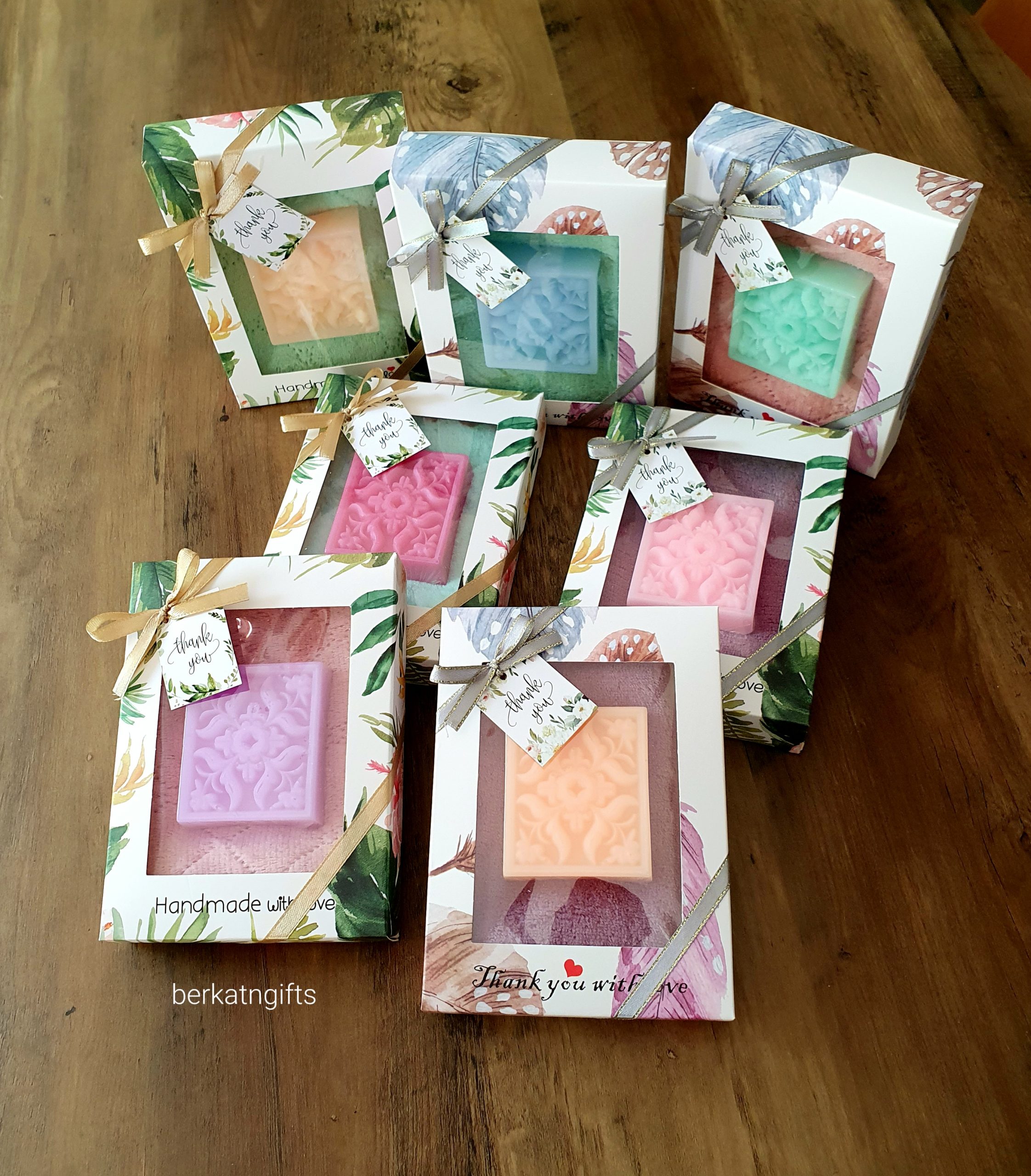Handmade Soap & Cloth Gift Set - Image 2