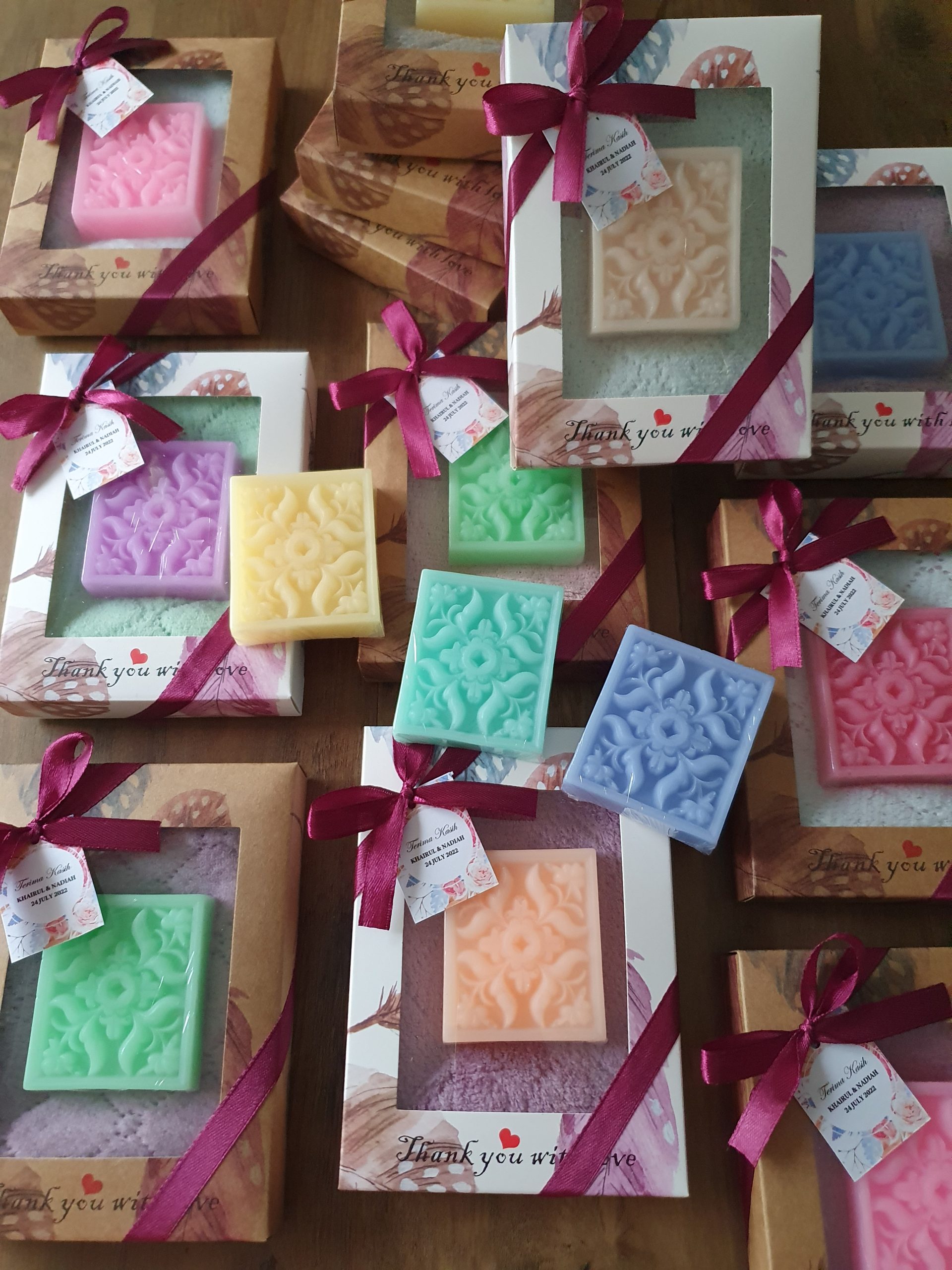 Handmade Soap & Cloth Gift Set