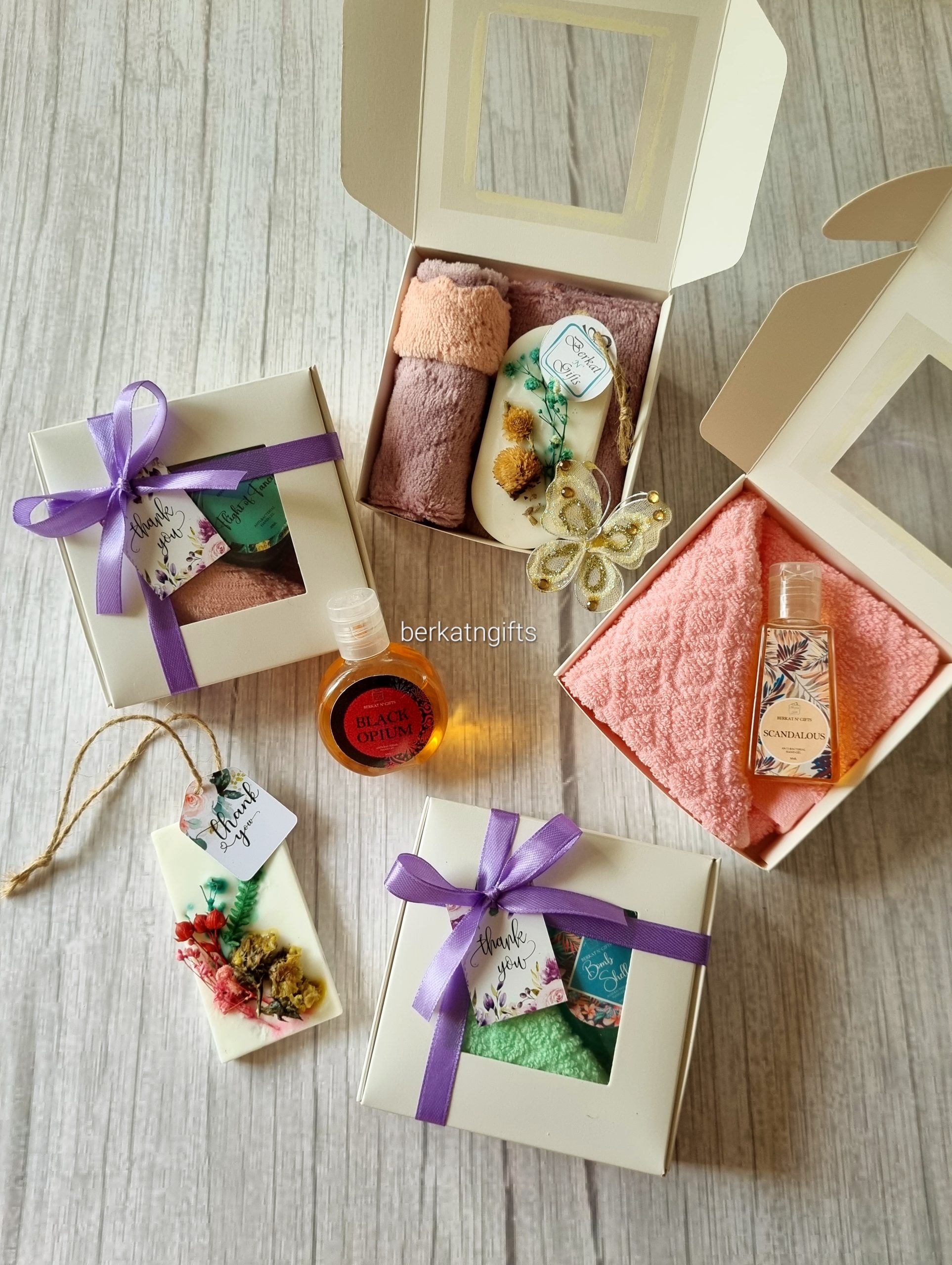 Scented Wax Tablet & Cloth Mini Gift Set