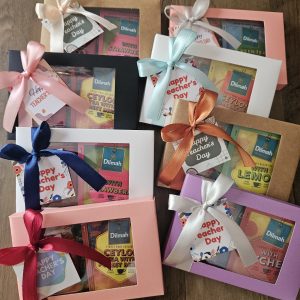 Teacher's Day - Tea & Biscoff set with ribbon