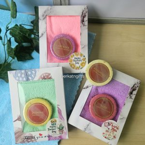 Towel & shower steamer set