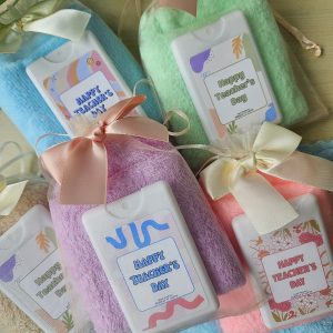 Teacher's Day - Towel & Sanitizer pouch