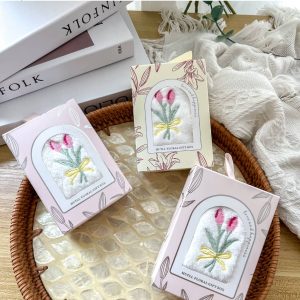 Tulip towel gift box